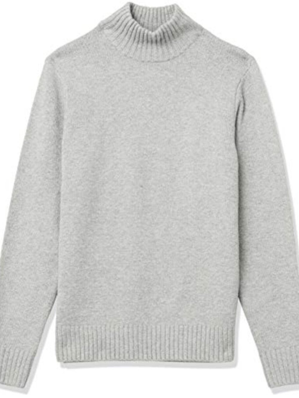 Mens Long Sleeve Soft Touch Turtleneck Pullover Sweater